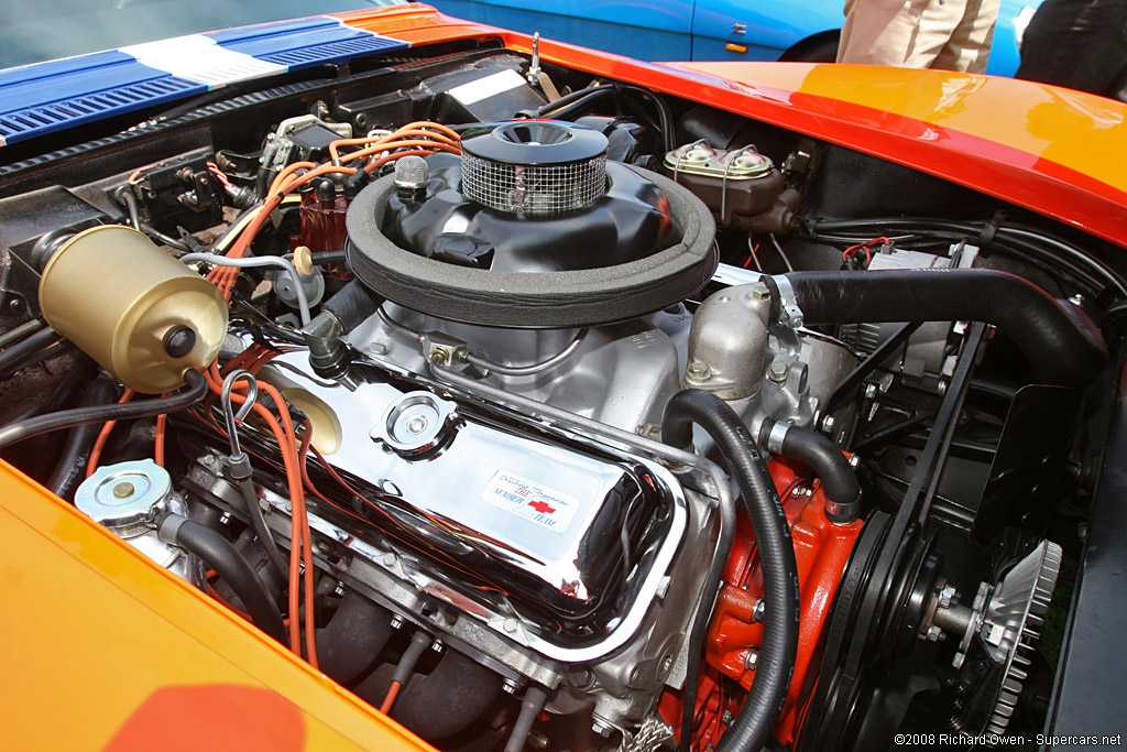 Engine of a 1969 ZL1