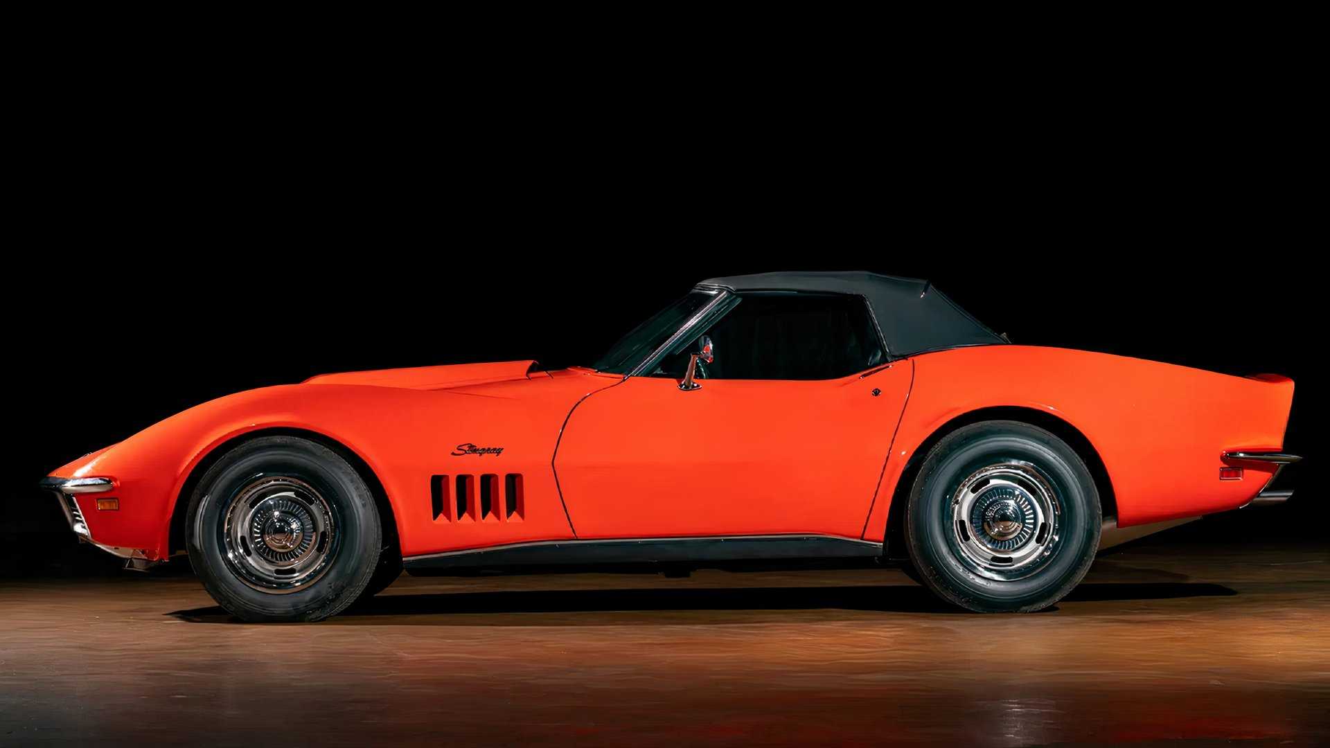 Orange 1969 Corvette ZL1 side