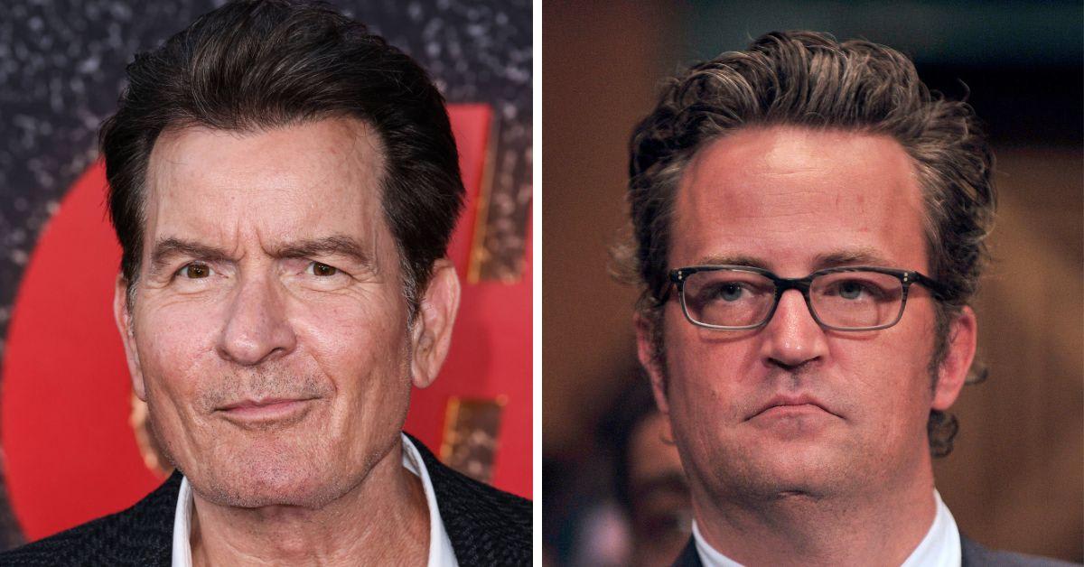 Charlie Sheen Claims Matthew Perry 'Wasn't Sober' Before His Death 'I