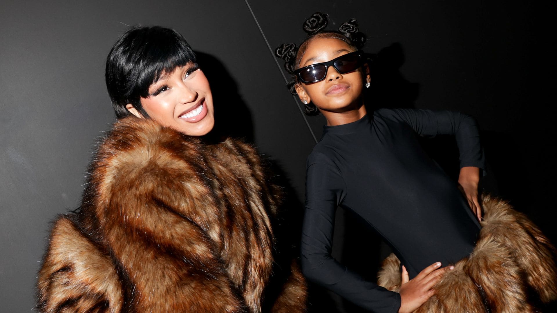 Cardi B surprises daughter Kulture with massive towering Care Bears birthday cake