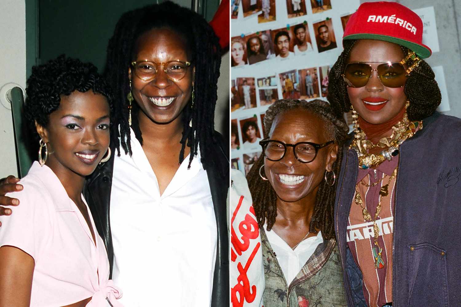 Whoopi Goldberg and Lauryn Hill Reunite During New York Fashion Week(00)