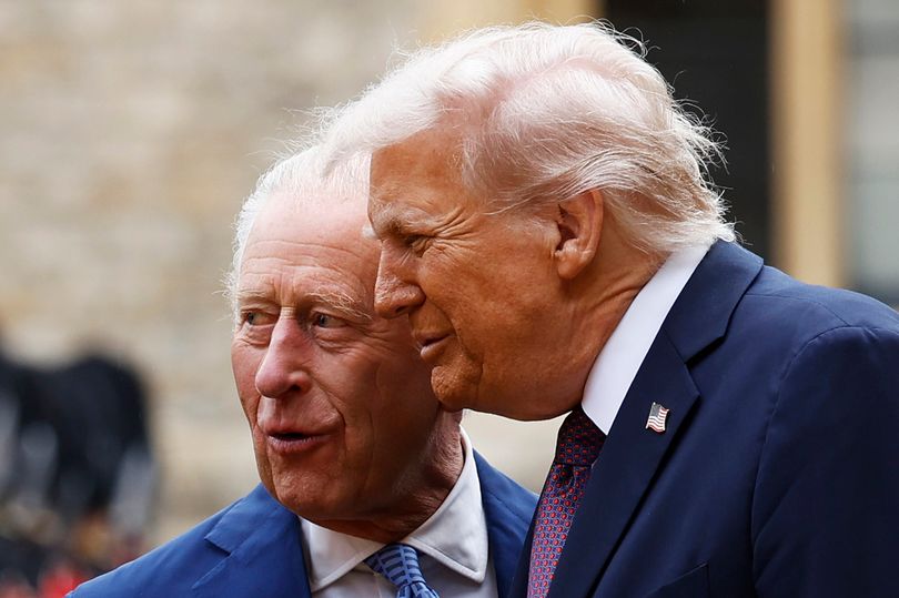 King Charles' impatient 8 words as Donald Trump breaks royal protocol
