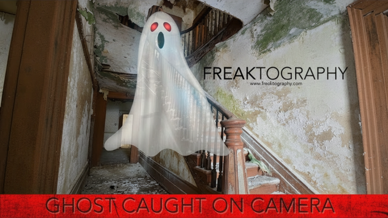 Ghost Caught on Camera in Abandoned House Real Ghost Sighting