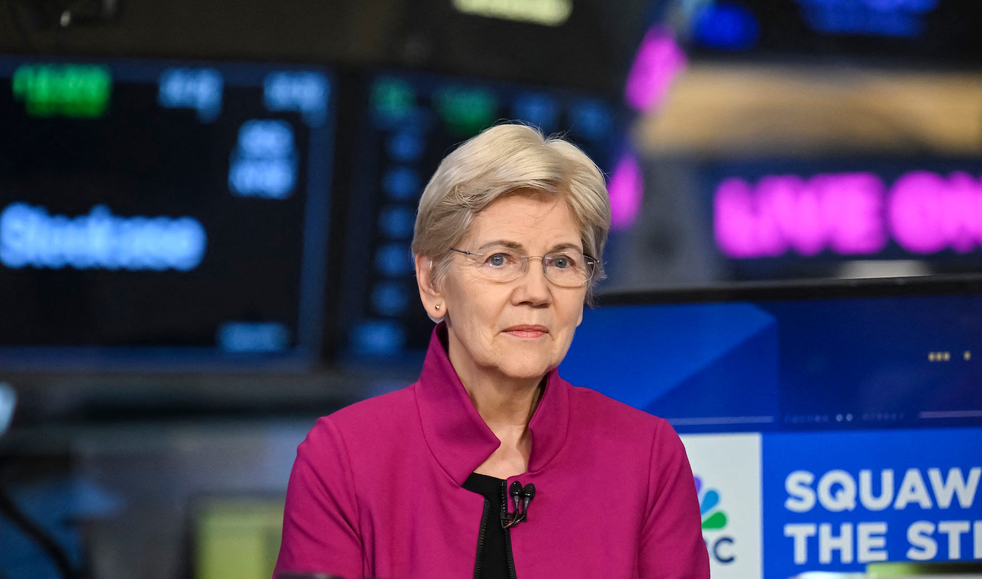 Sen. Elizabeth Warren of Massachusetts