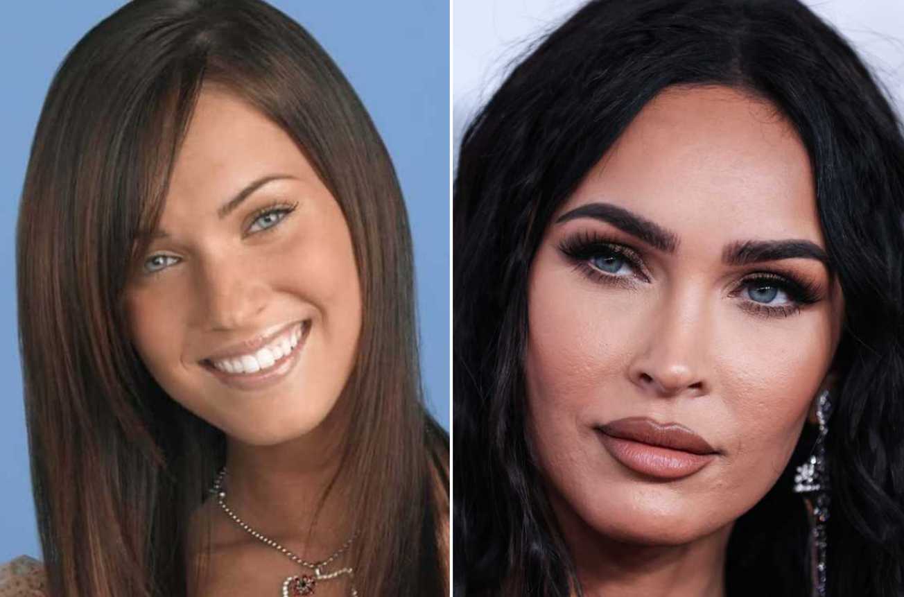 Then and now: Megan Fox through the years, image size:1304x861