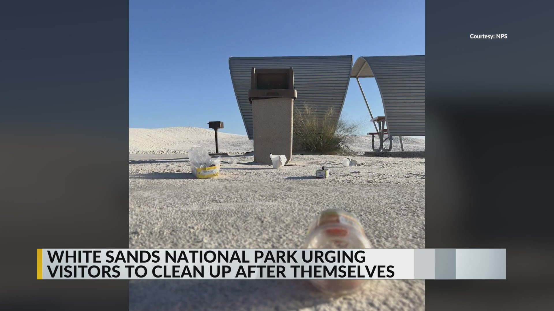 white-sands-national-park-urges-visitors-to-clean-up-after-themselves