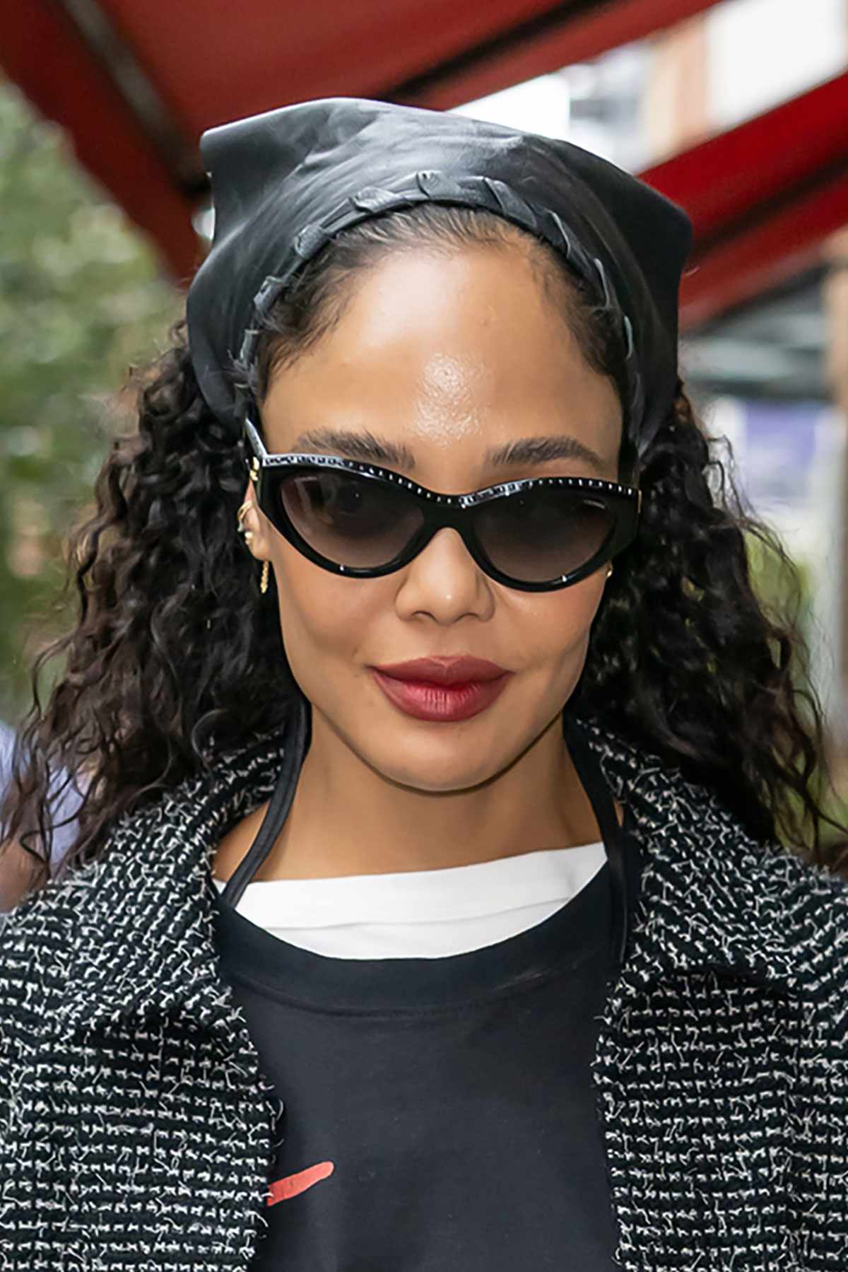 Tessa Thompson, 41, Just Changed Everything You Thought About Tweed Jackets