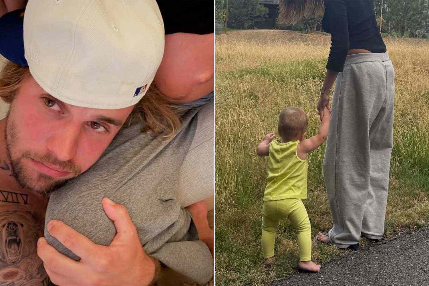 Justin Bieber Shares Intimate Family Photos, from Hailey Bieber’s