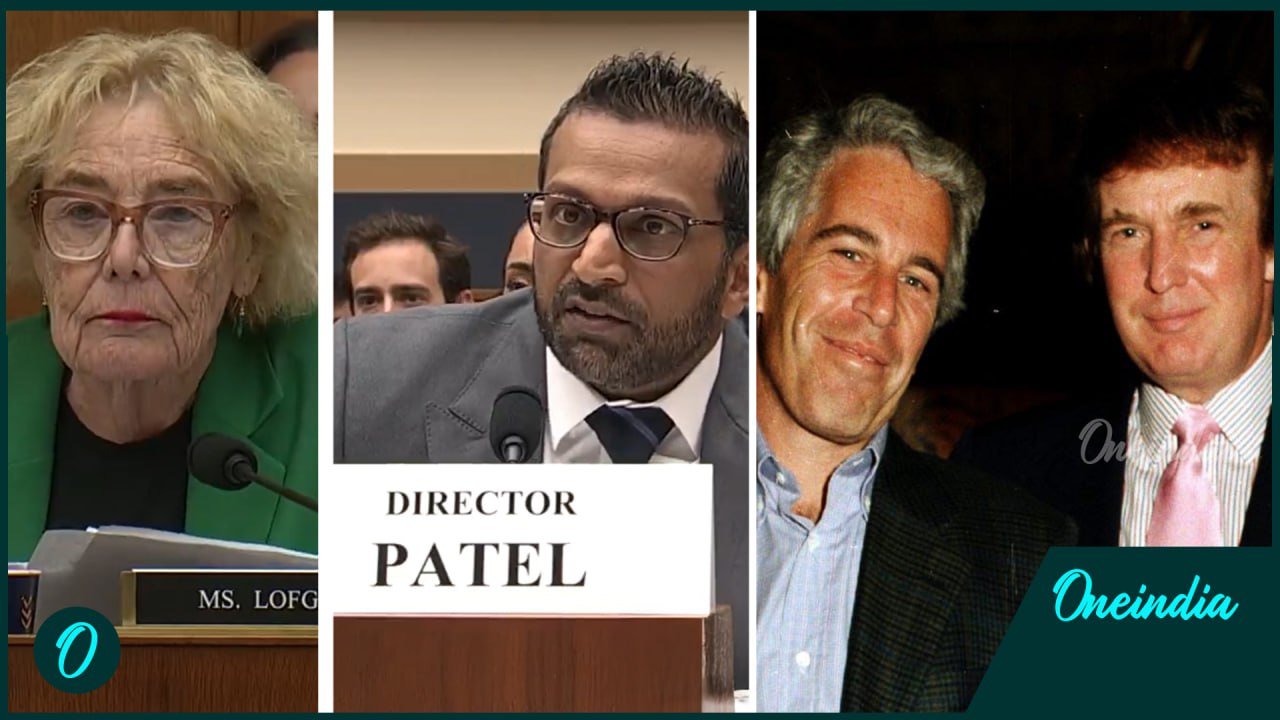 Shocking Moment Kash Patel Mentions Trump in Epstein Files at Senate(00)