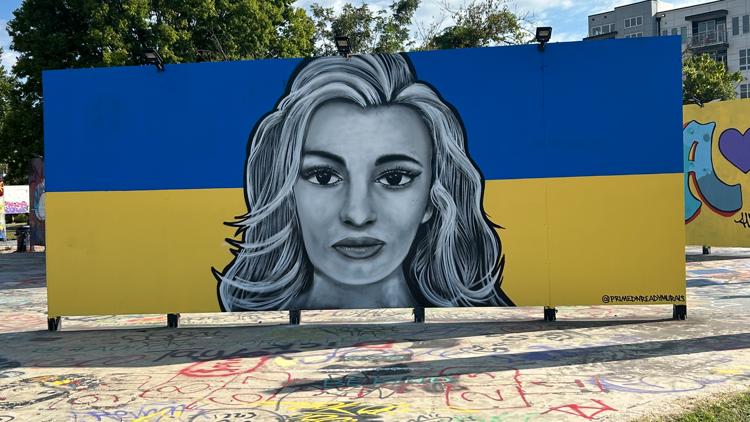 Murals Honoring Iryna Zarutska Created At Charlotte Outdoor Gallery