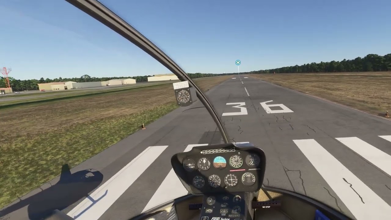 Flying helicopters in MSFS 2024 VR pt 1 - Robinson R66