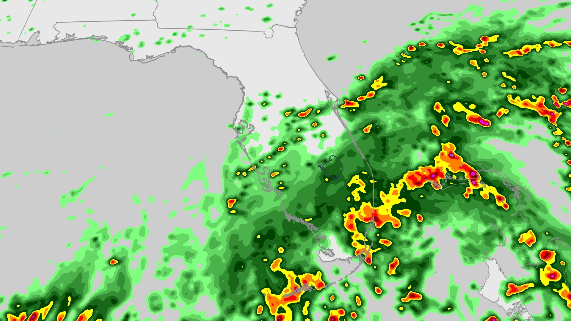Florida Heavy Rain, Flood Threat Persists Thursday, Friday