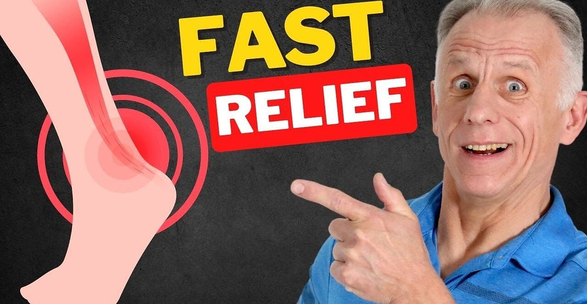 Achilles tendon pain fast relief in minutes!