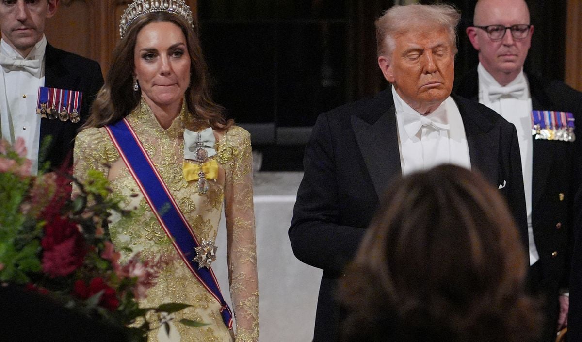 Kate Middleton face à une remarque de Donald Trump sur son état, il n'y est