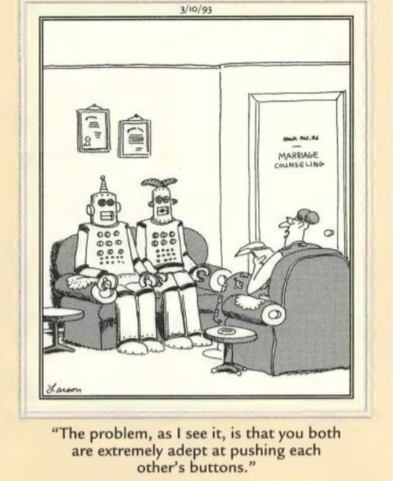 The Far Side Robot Relationship