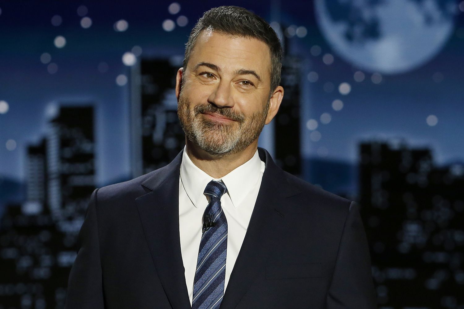 Randy Holmes/ABC via Getty Jimmy Kimmel on his late-night talk show, "Jimmy Kimmel Live!," March 3, 2025.