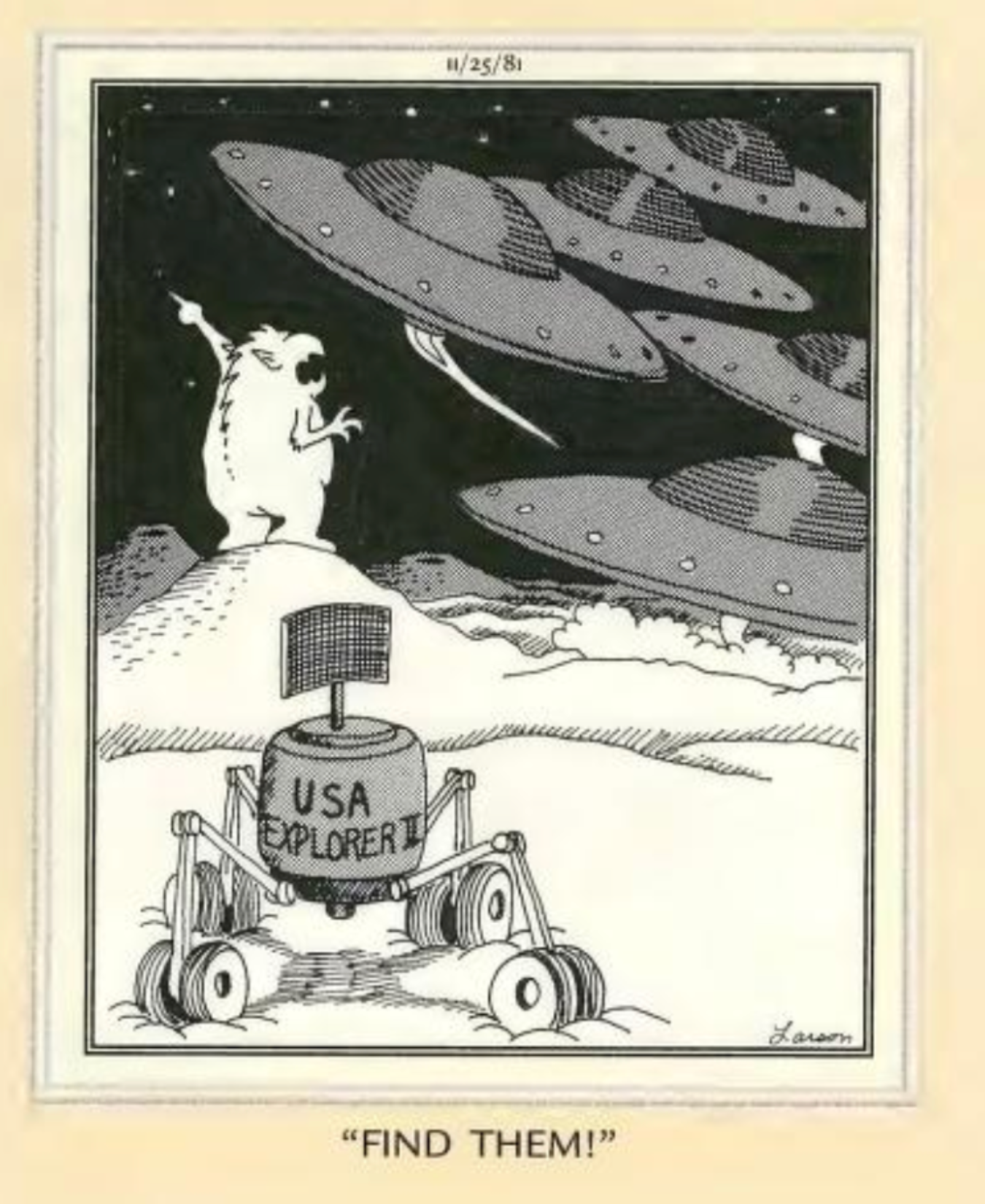 The Far Side space rover