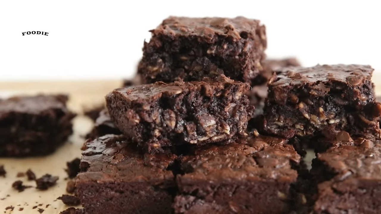 Healthy Oatmeal Brownie Recipe No Flour No eggs No Sugar