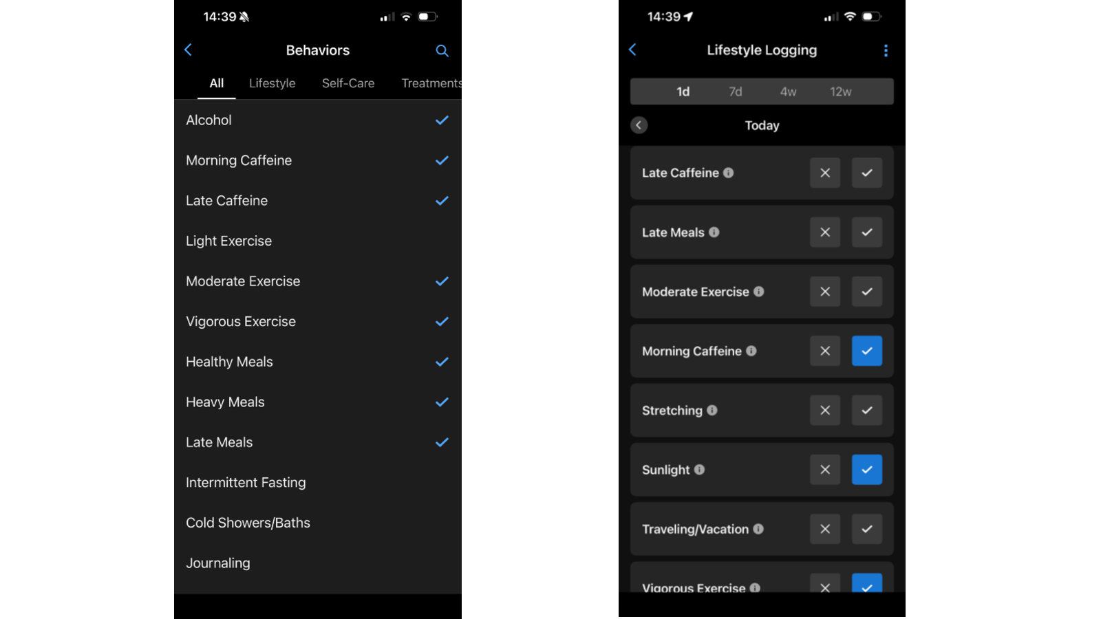 Garmin Lifestyle Logging