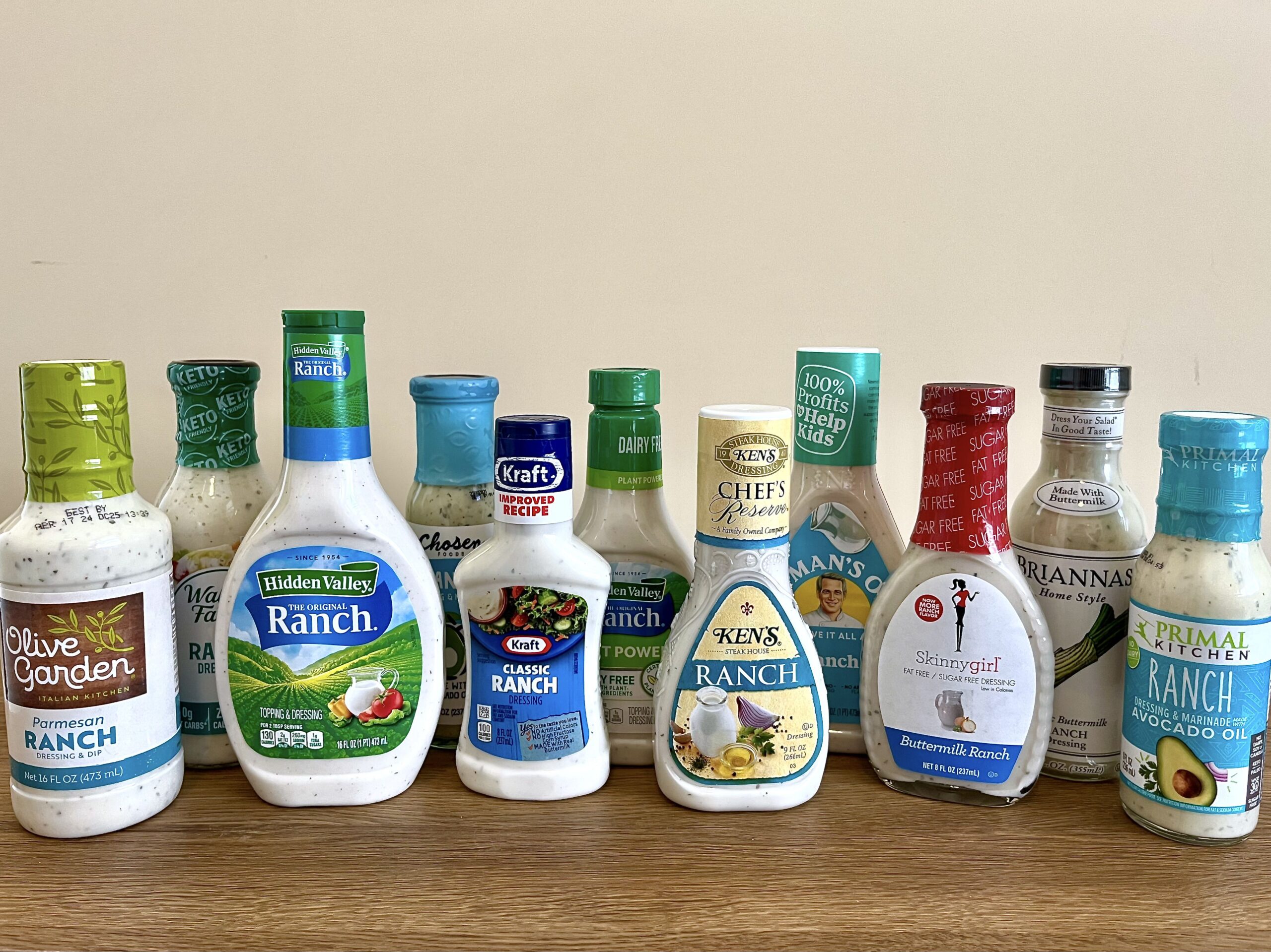 13 Popular Ranch Dressings, Ranked