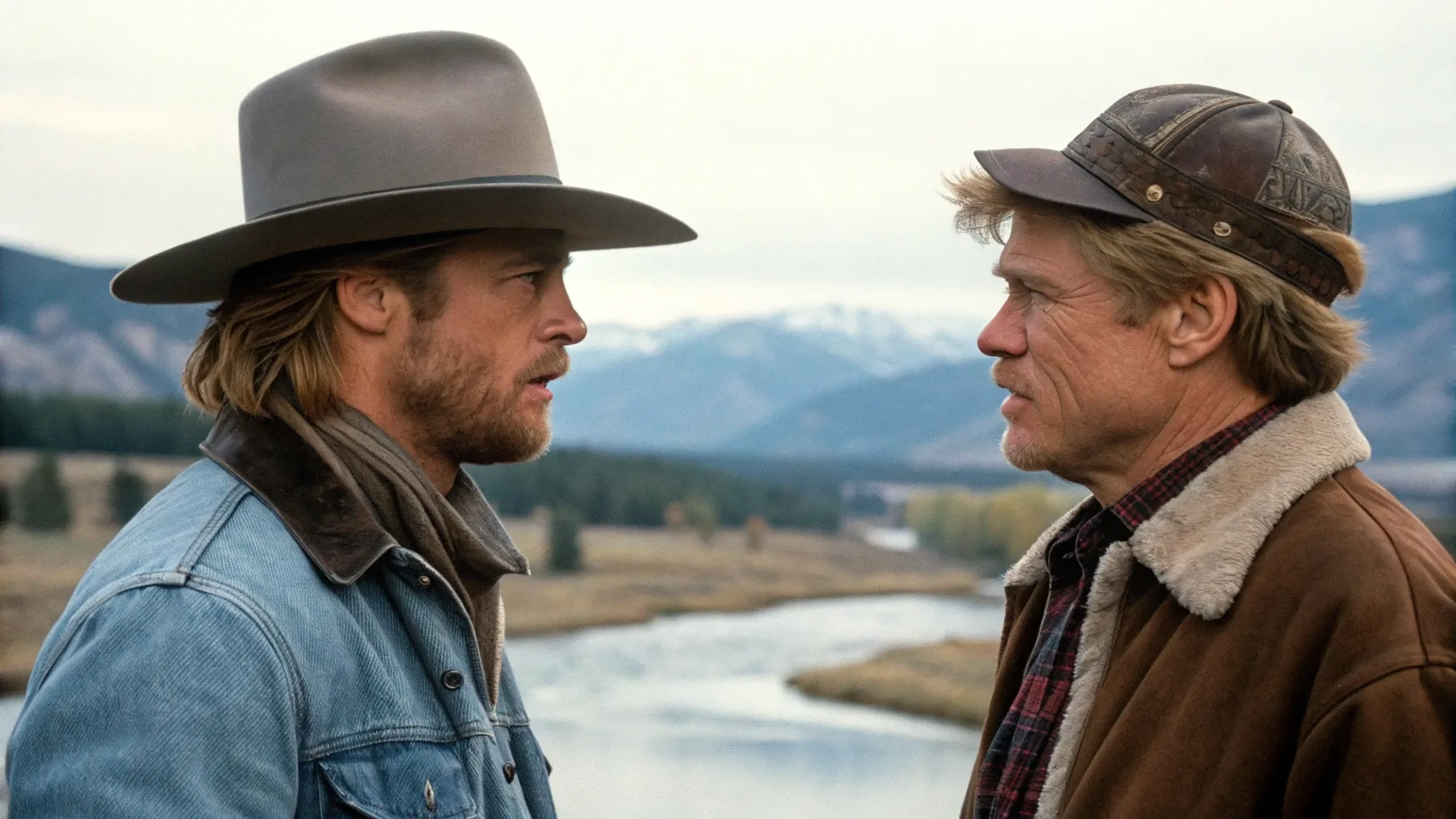 Brad Pitt Mentored by Robert Redford During 1990s Film Brad Pitt Mentored by Robert Redford During 1990s Film