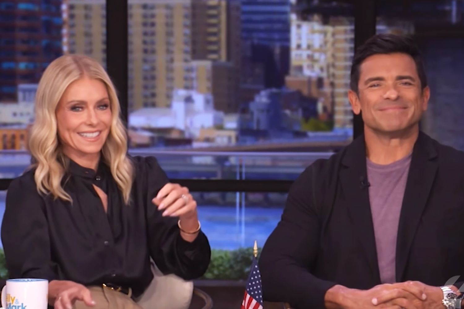 Kelly Ripa shocks Mark Consuelos with onair joke that most marriages