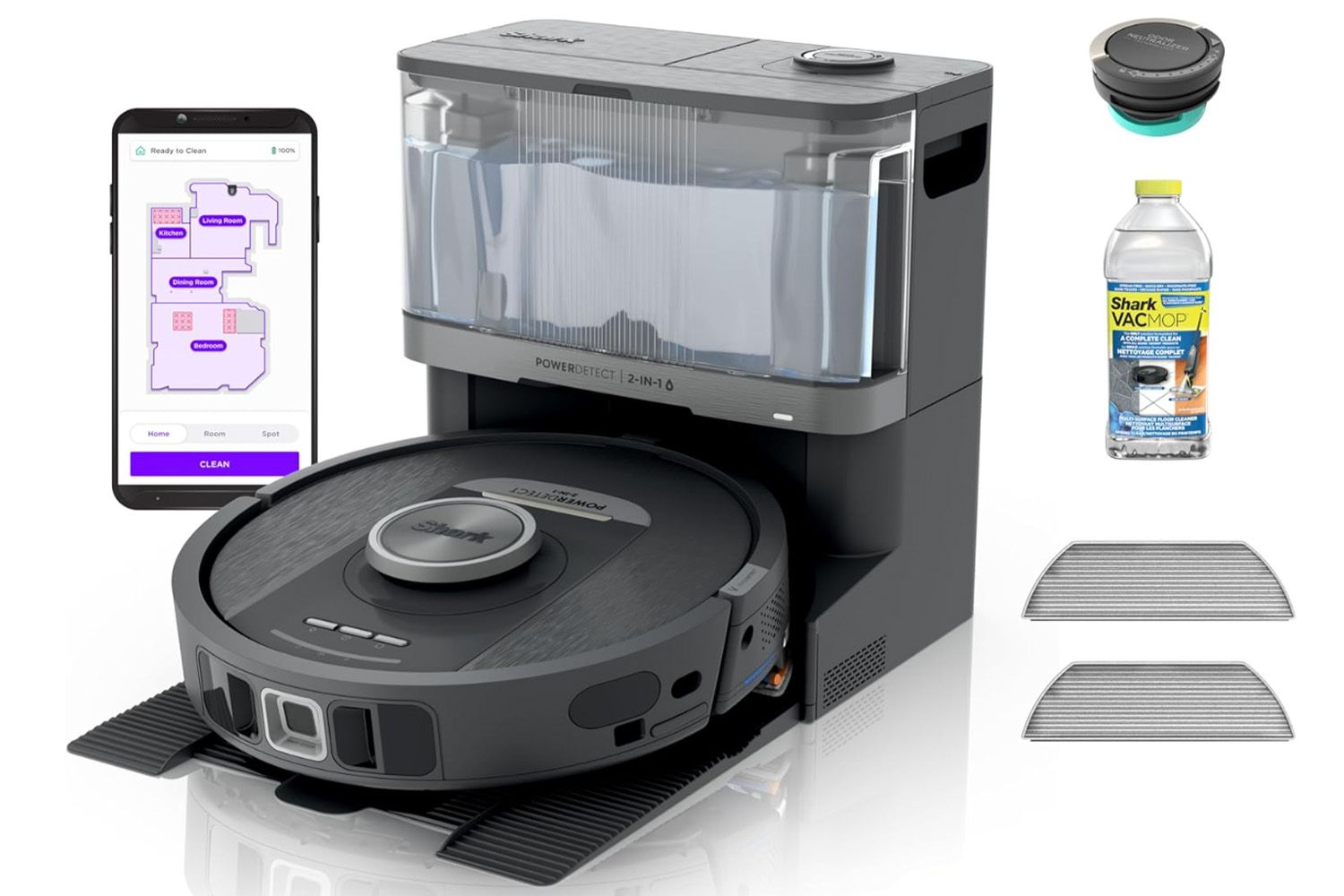 The Shark Robot Vacuum That Cleans and Empties Itself Is 56% Off for ...