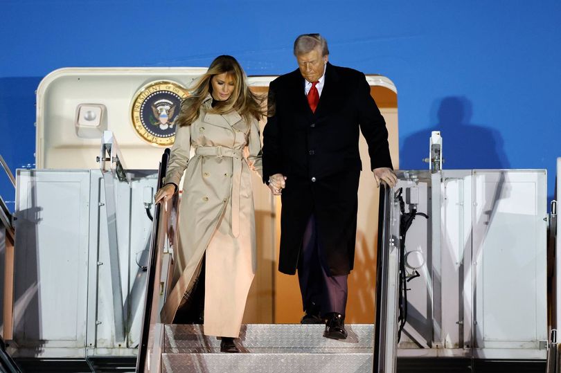 Melania Trump's hidden message with State visit arrival outfit that you