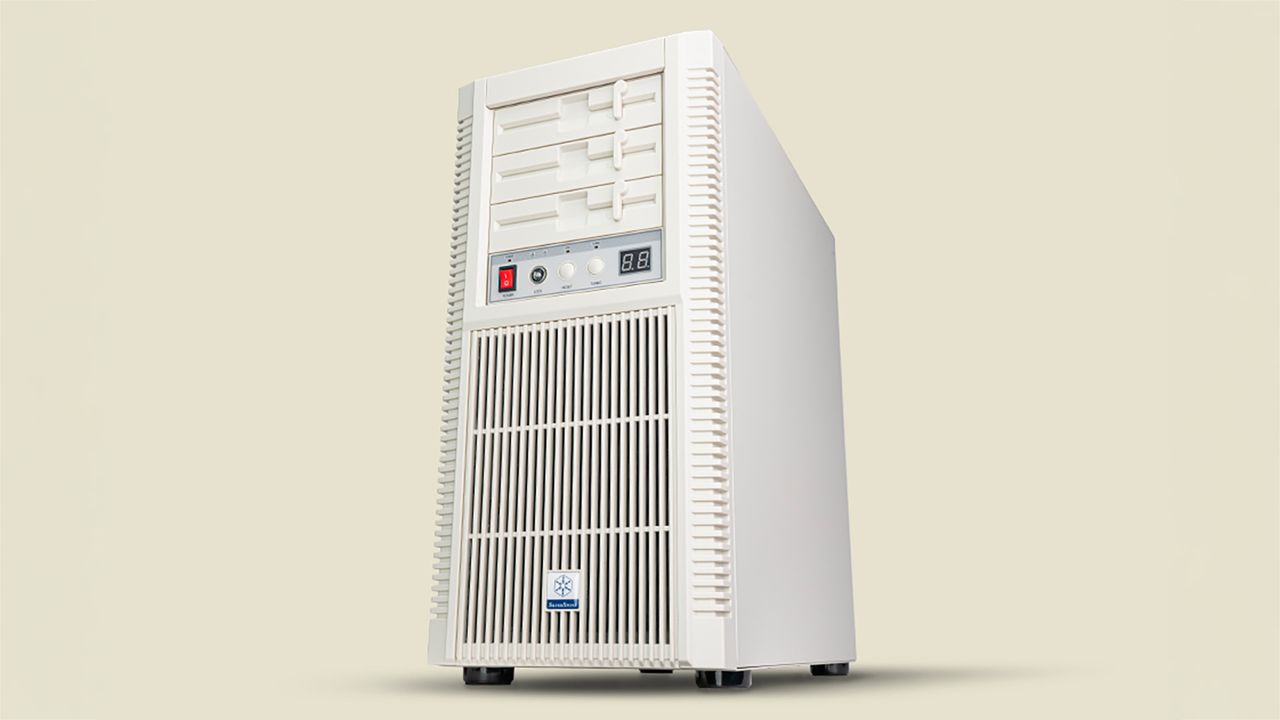 Silverstone's retro PC FLP02 case launches for $220 — throw-back