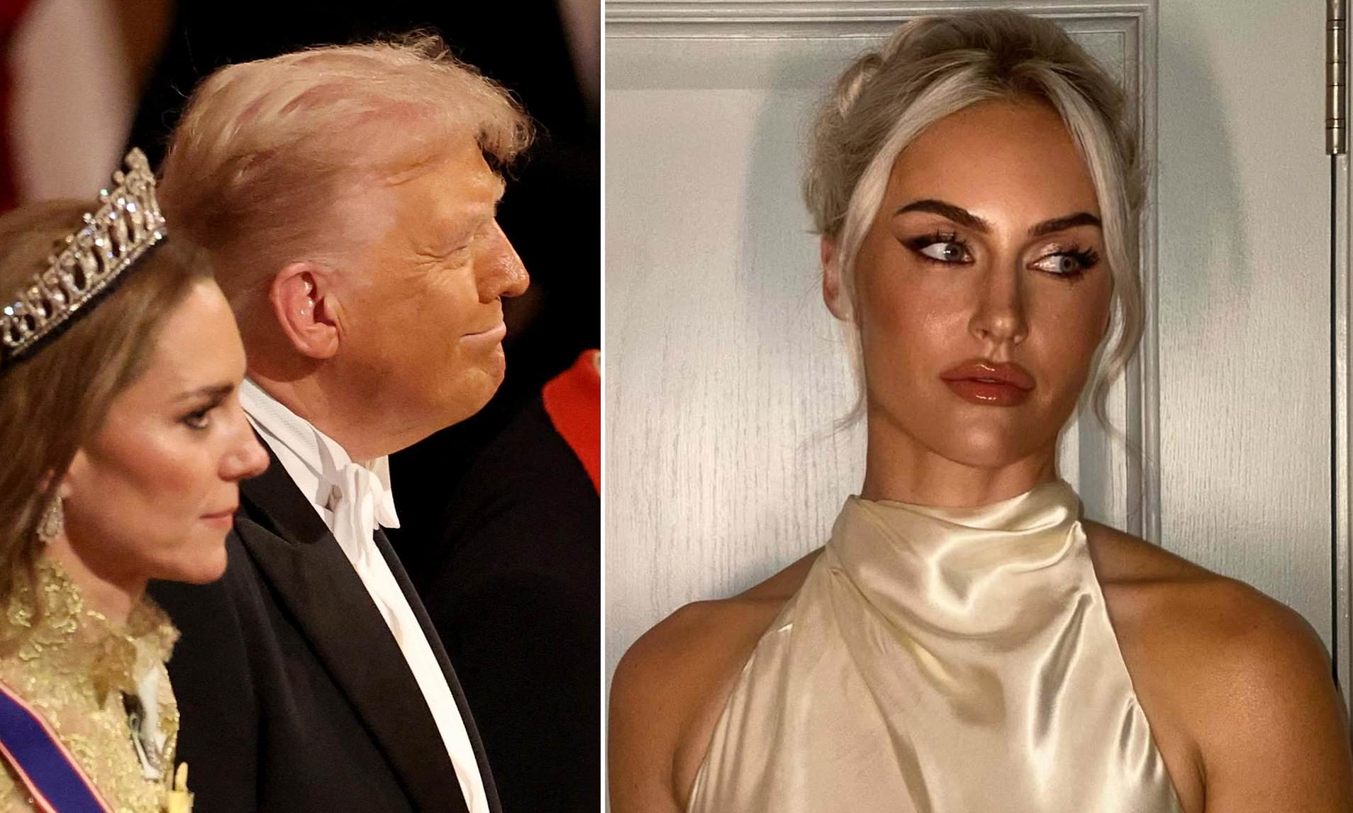 Viral glamorous golfer Charley Hull reveals what she discussed with Donald  Trump at Windsor Castle state...