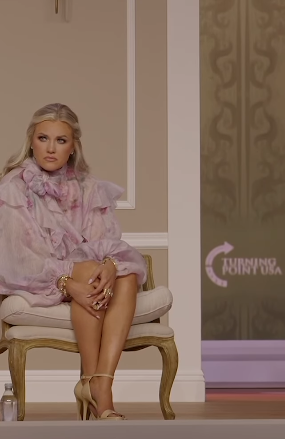 erika kirk in pink dress Praying for @mrserikakirk 