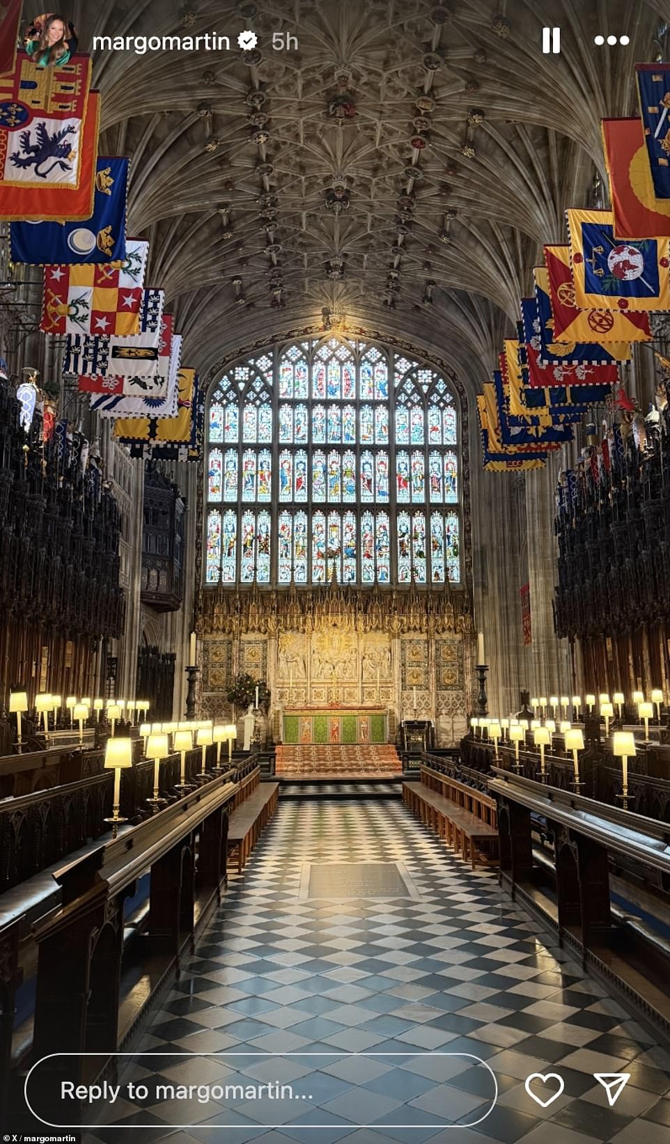 Trump aides reveal behind the scenes photos from UK trip