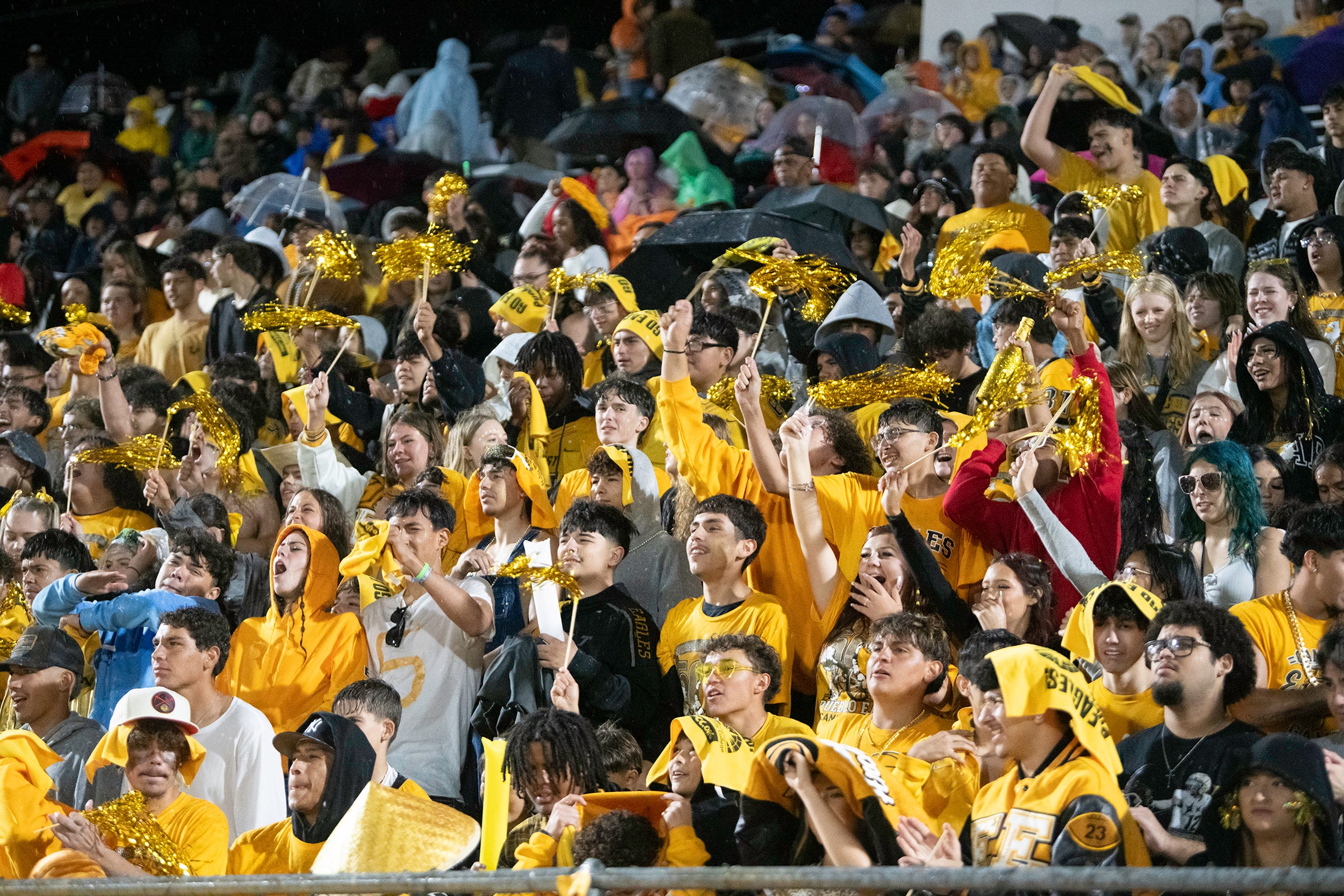 Who has the best football student/fan section in all of Pueblo? Vote ...