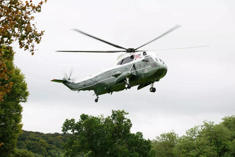 Donald Trump Helicopter Marine One Emergency Landing What happened to