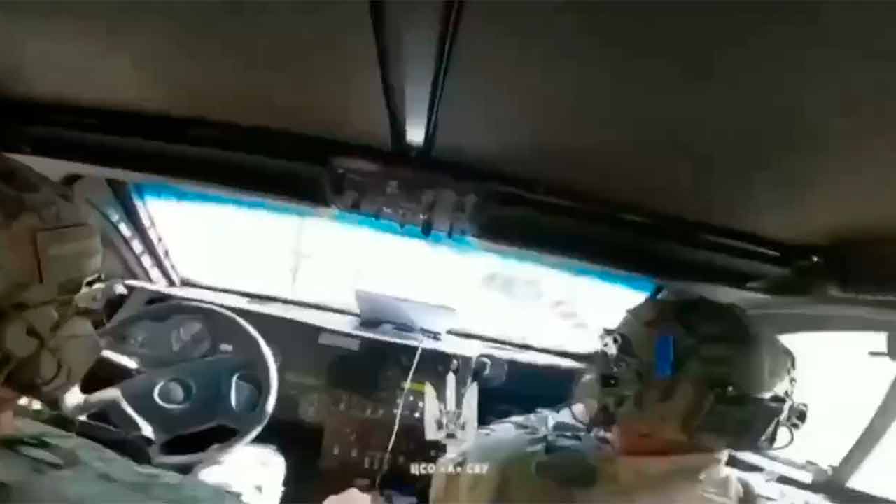 Pasukan SBU Menjatuhkan Drone FPV dengan Senapan Selama Pengejaran di Ukraina