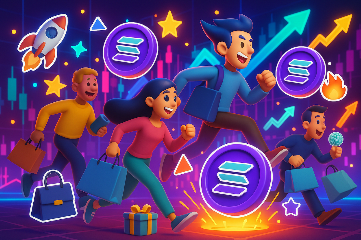 Keributan pembelian Solana: lembaga mengisyaratkan lonjakan besar