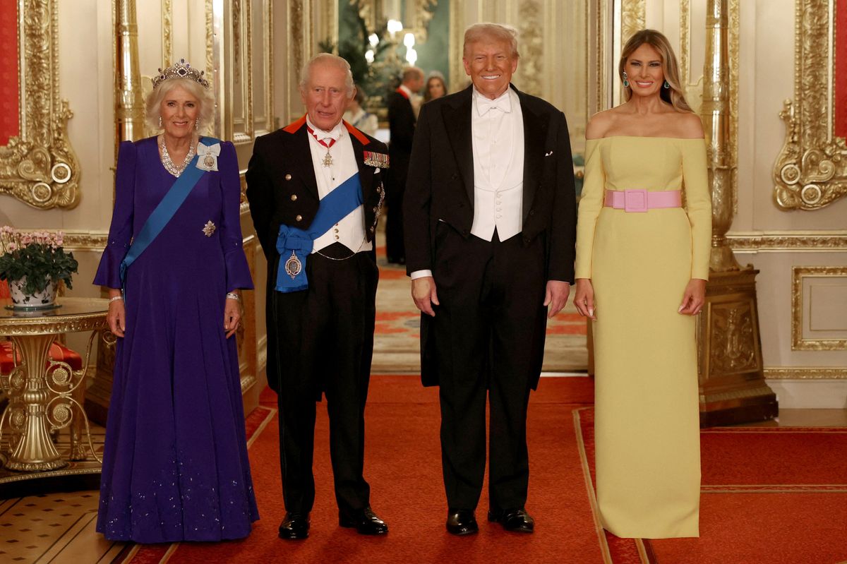 King Charles III and Queen Camilla arrive in the US for historic state ...