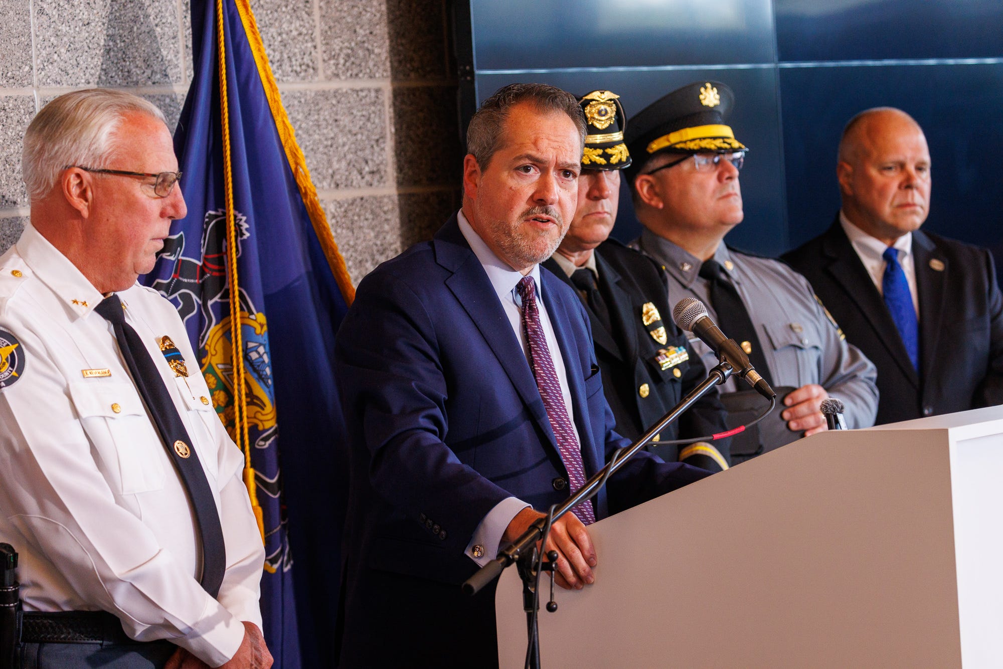 York County mourns deaths of 3 officers killed in shooting, 2 wounded