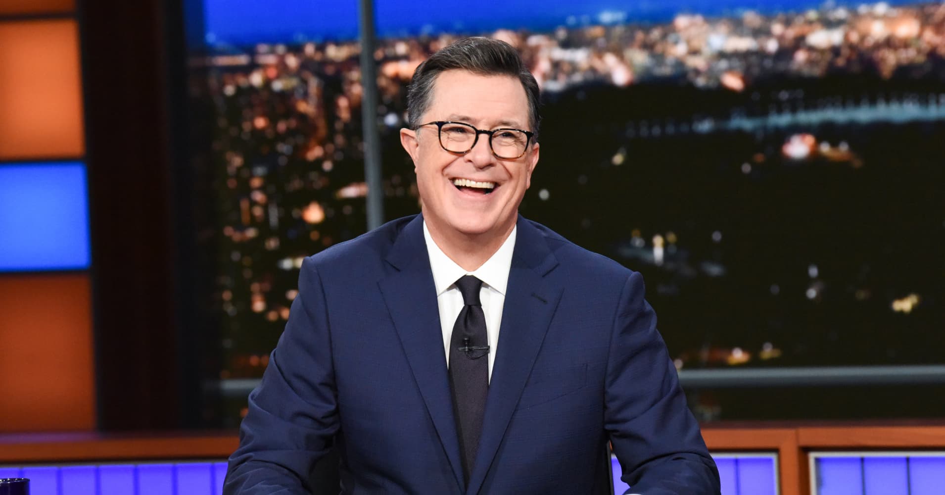 'Tonight, we are all Jimmy Kimmel,' Stephen Colbert says, calling Trump ...