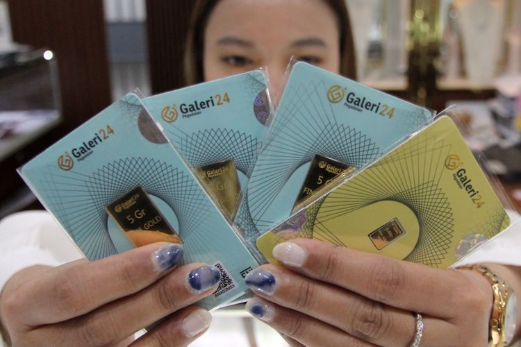 Harga Emas Pegadaian Hari Ini: Galeri 24 dan UBS Tetap Rp 2,3 Juta Per Gram