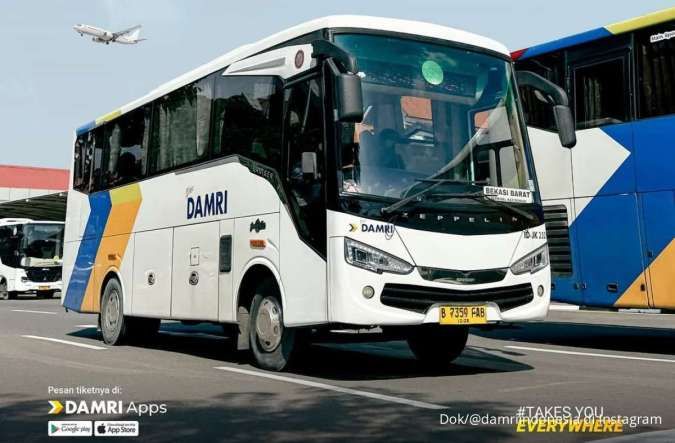 DAMRI Luncurkan Rute Baru Sawangan – Bandara Soekarno Hatta, Harga Rp 95.000