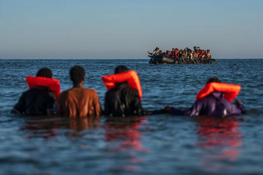 Migrants Continue To Cross The English Channel From France
