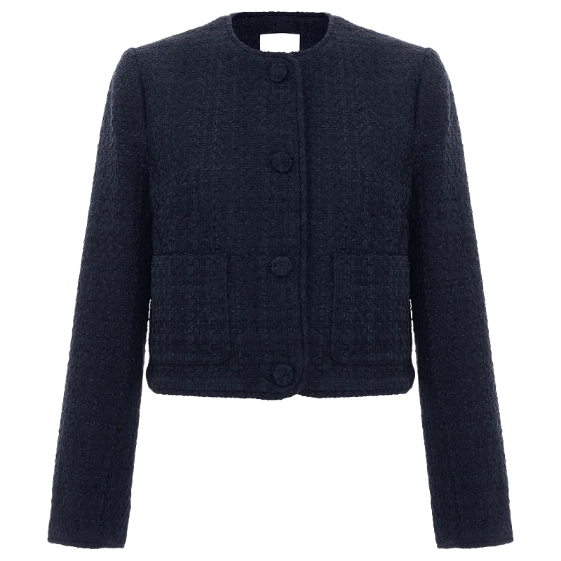 Navy blue bouchle jacket, Phase Eight