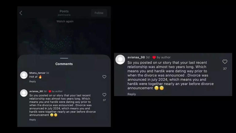 Are Hardik Pandya’s Cheating Rumours True? Netizen’s Comment On Jasmin Walia’s Post Fuels Buzz About Natasa Stankovic Split