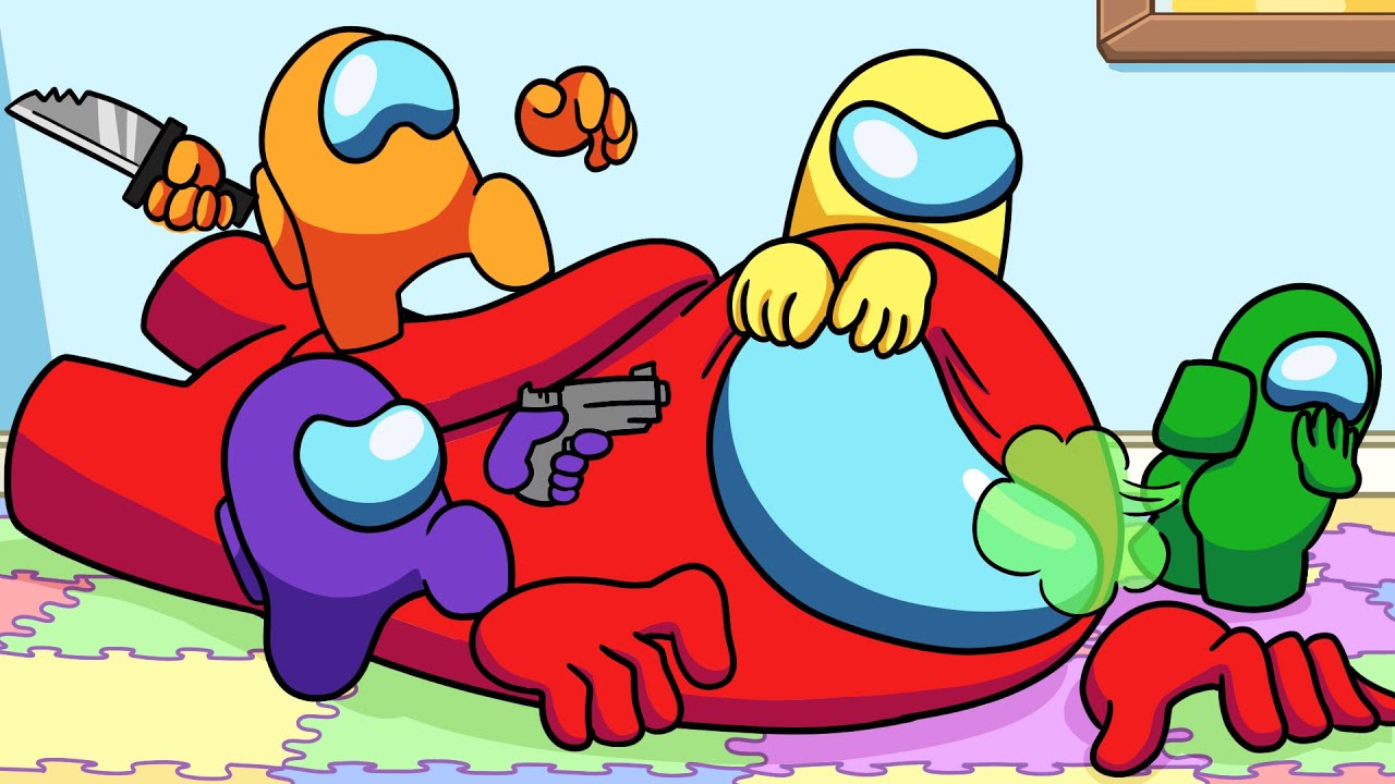 Among Us logic: Daycare | Cartoon animation