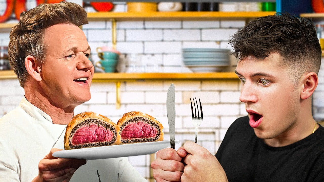 Tasting Gordon Ramsay’s beef Wellington