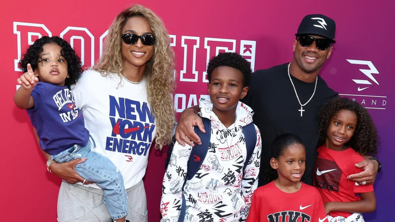 Russell Wilson and Ciara create New York family moment as