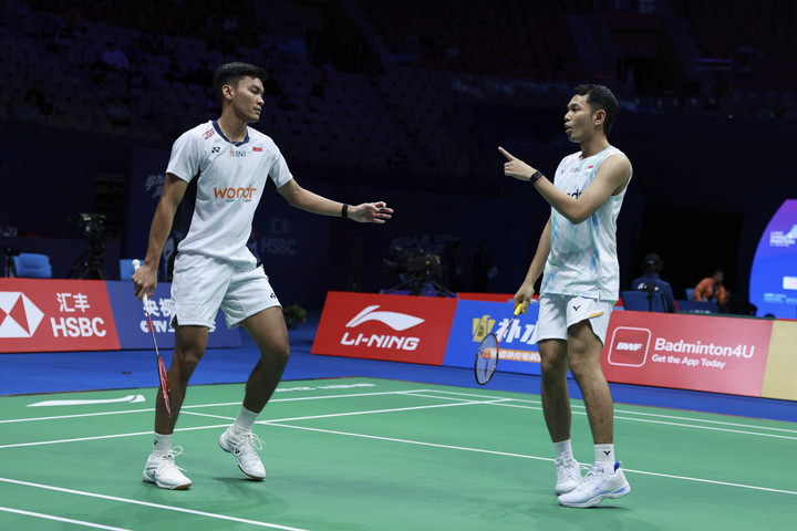 Fajar/Fikri Buka Peluang Juara Usai Kalahkan Malaysia di French Open