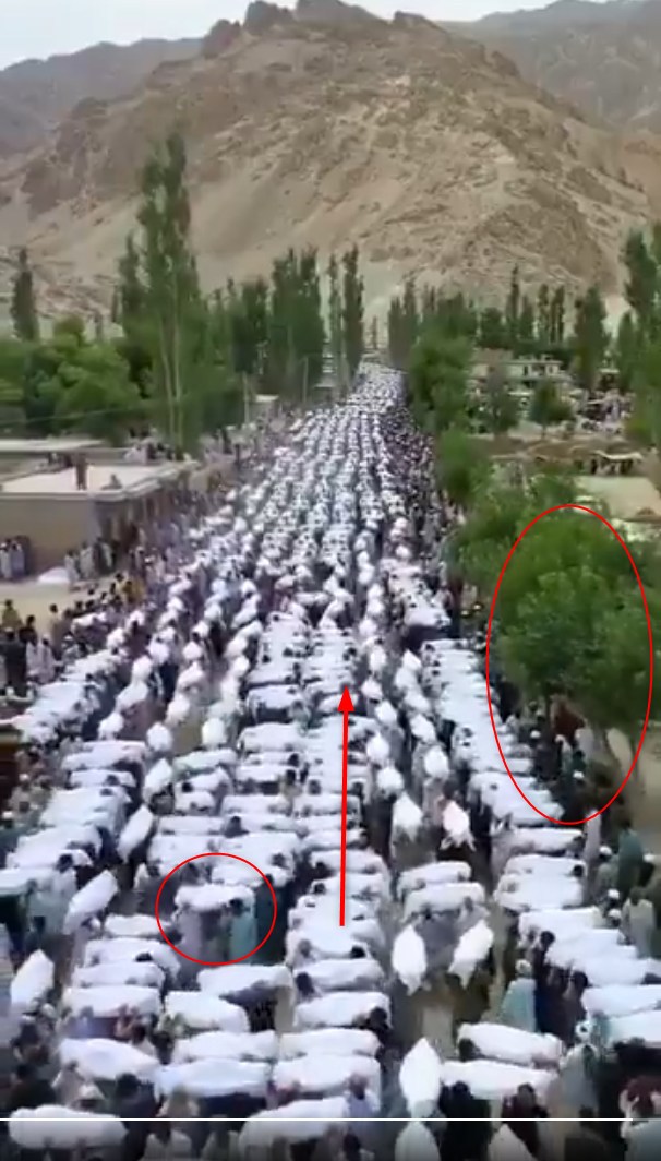 Video Jenazah Korban Gempa Afghanistan Dibuat AI