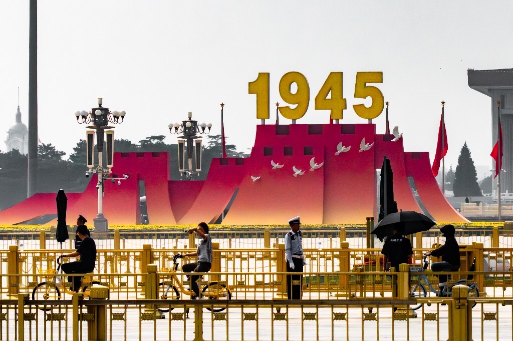独家：九三阅兵后第一天的天安门广场